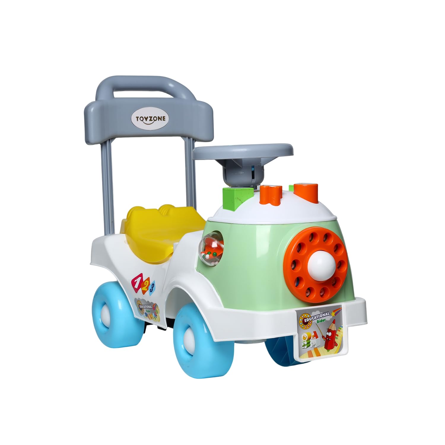 TOYZONE Educational Rider Ride on for Kids