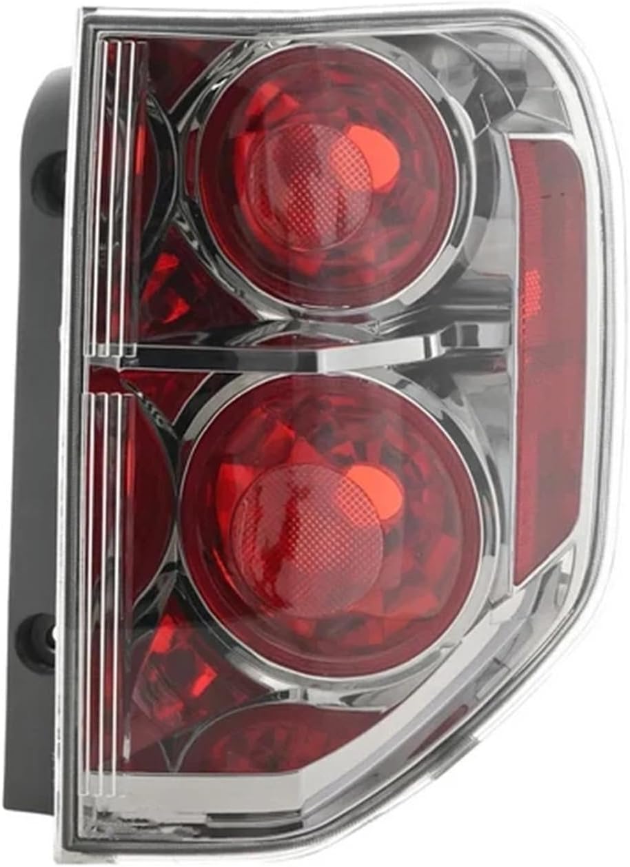Rear Tail Lamp Cover Compatible With Pilot 2006 2007 2008 Car Taillight Housing Tail Light Without Bulb 33501S9VA11 33551S9VA11(Left)