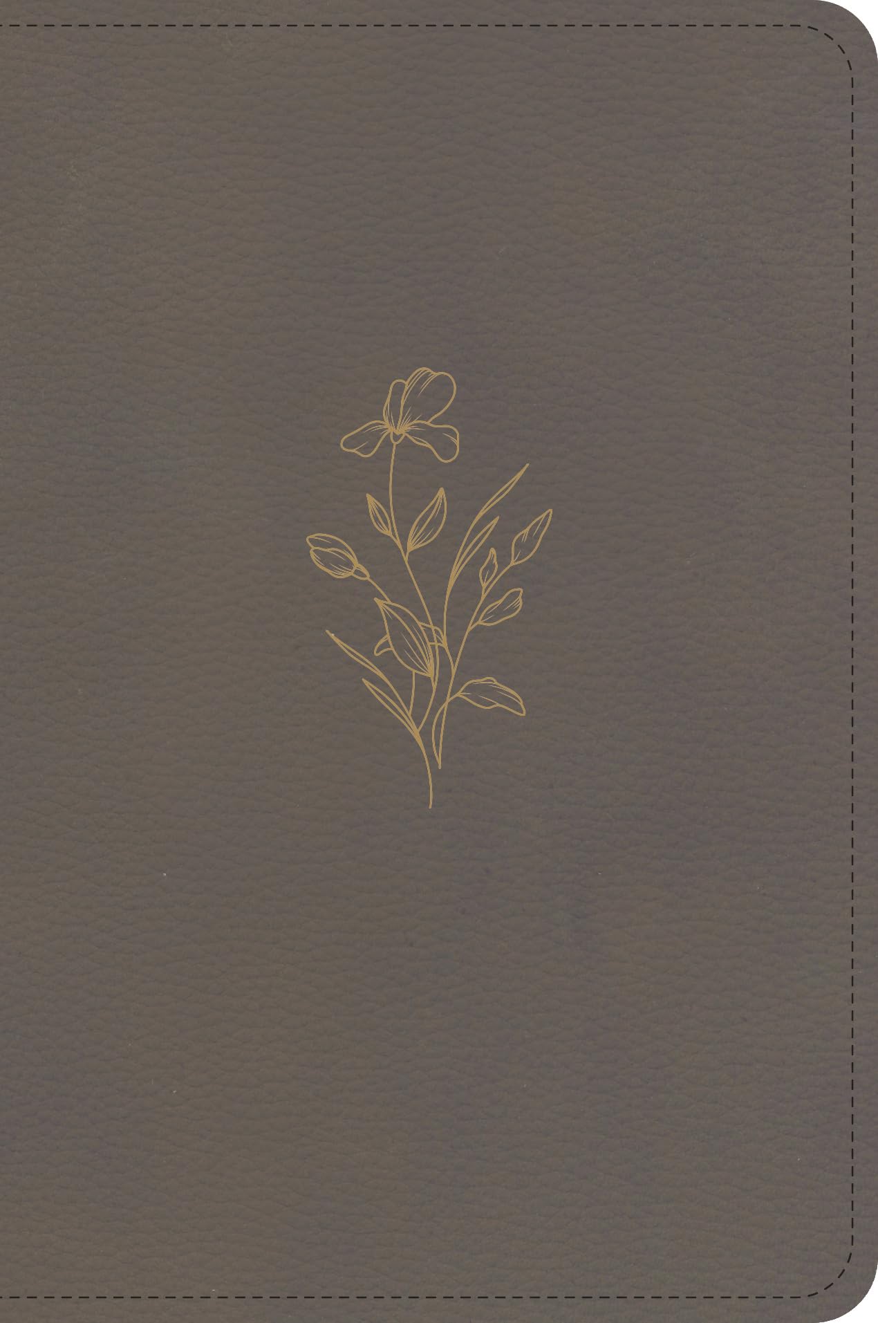 KJV Large Print Compact Reference Bible, Clay LeatherTouch