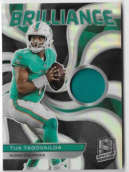 2022 Panini Spectra #BRL-TTA Tua Tagovailoa Brilliance Jersey 6199