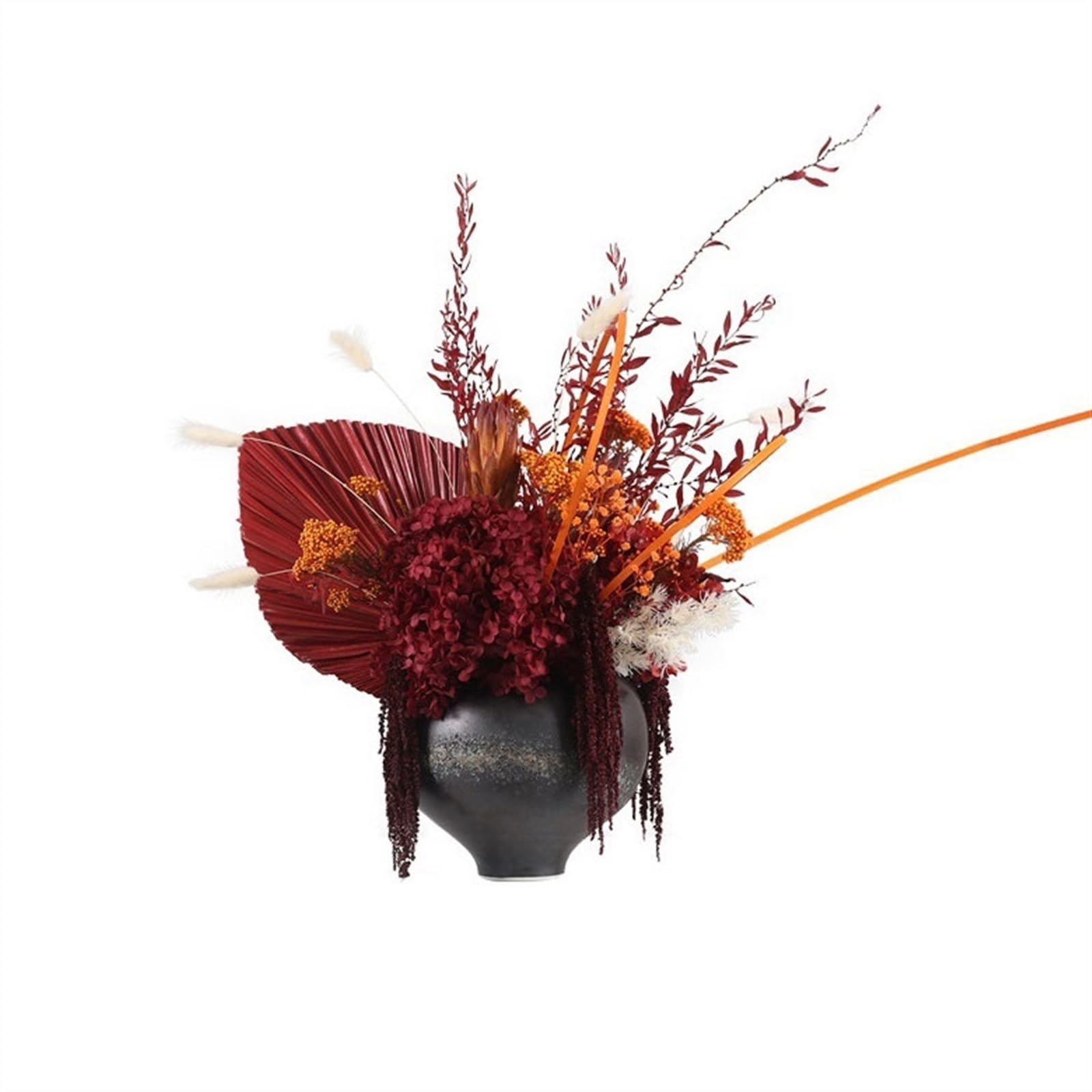 K5C7S3W9D6 Faux flowers Chinese Creative Simulation Floral Set Hotel Soft Furnishing Fake Flower Arrangement Round Table Centerpieces Wedding Decoration