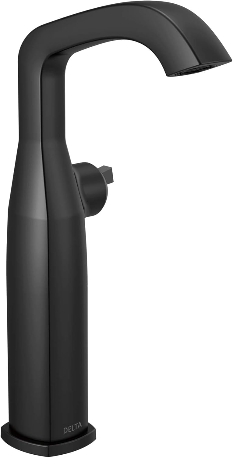 DELTA FAUCET 776-BLLHP-DST Stryke Faucet Less Handle Matte Black Vessel