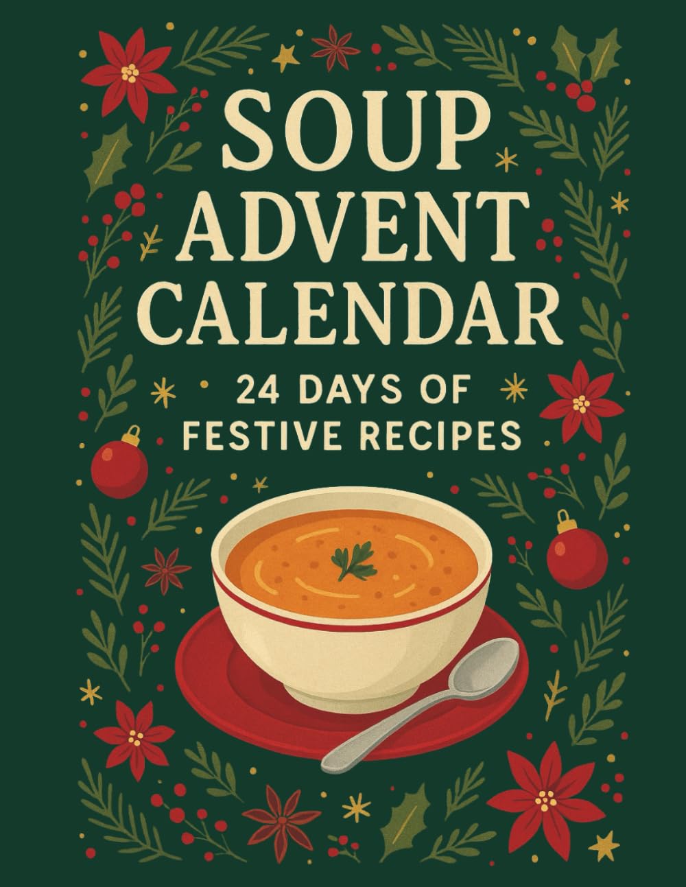 Soup Advent Calendar 2025: 24 Days of Festive Soup Recipes with Shopping Lists, Meal Planner & Holiday Cooking Tips: Comforting Winter Soups, ...