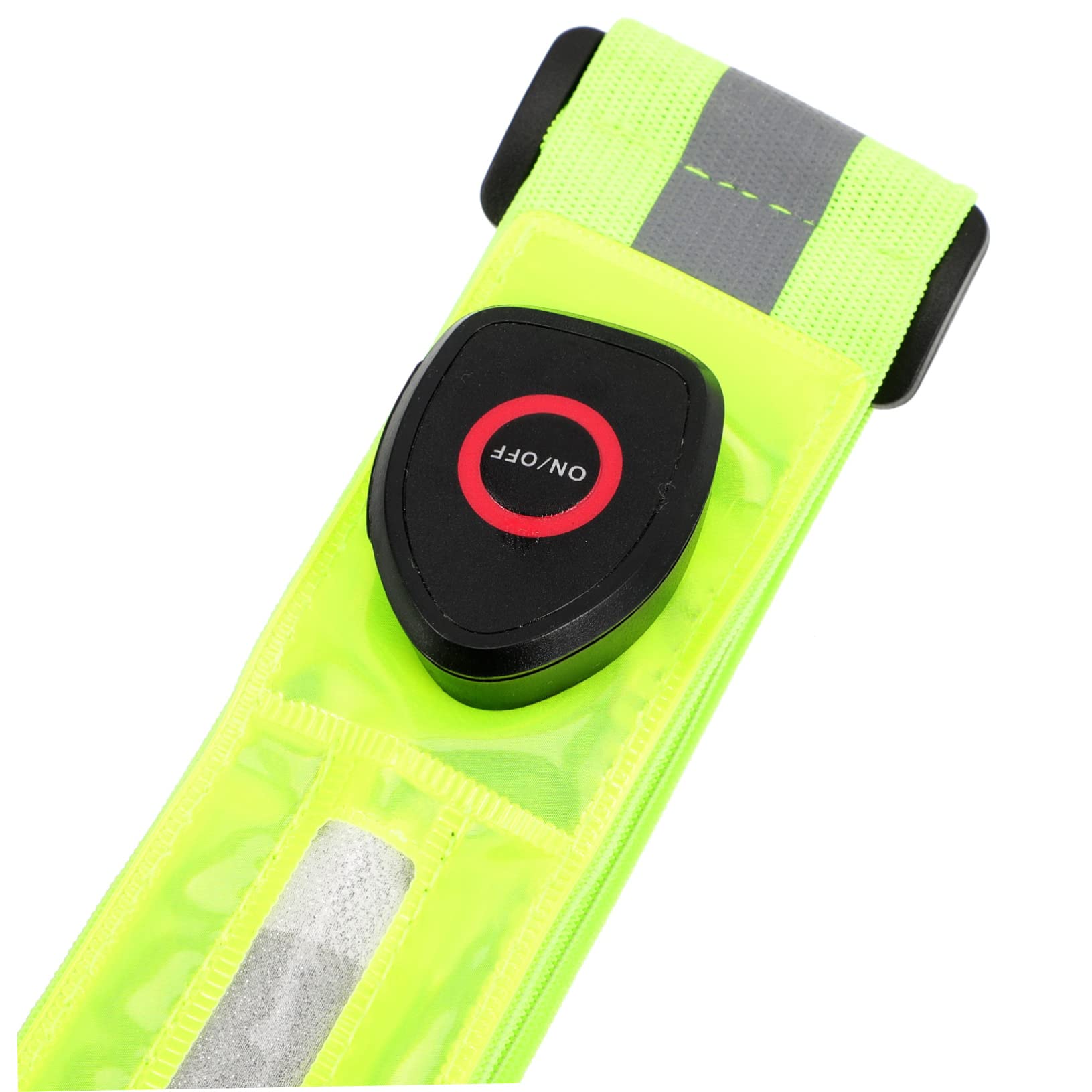 BESPORTBLE 3pièces Réfléchissante LED Rechargeable pour Course Sangle Ajustable Et Haute Visibilité pour Jogging Et Cyclisme