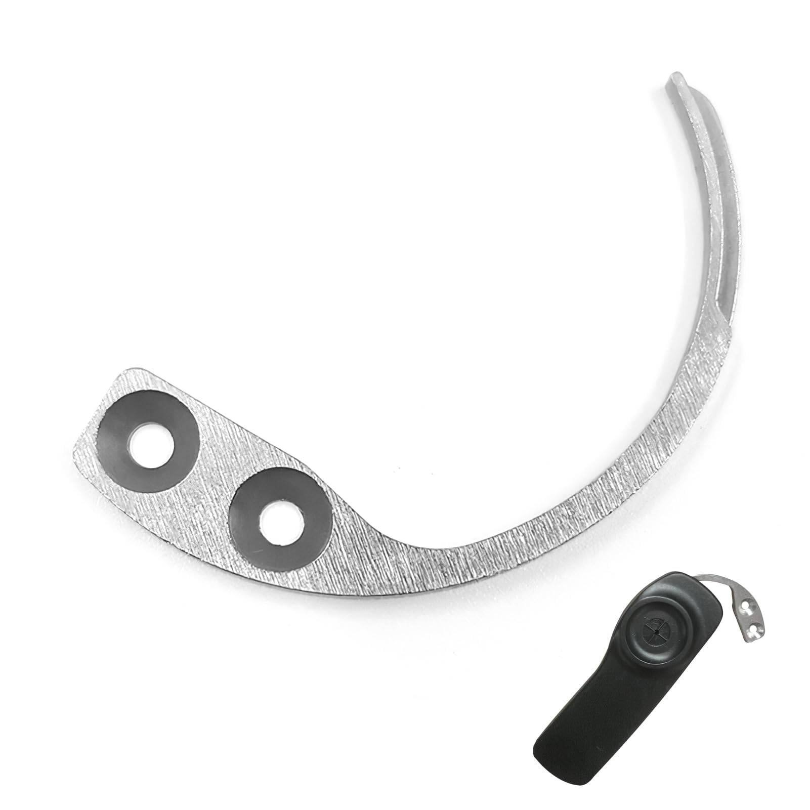 Gancho de Seguridad para Ropa Llave Antirrobo con Gancho Magnético Desactivador de Etiquetas Acero Inoxidable