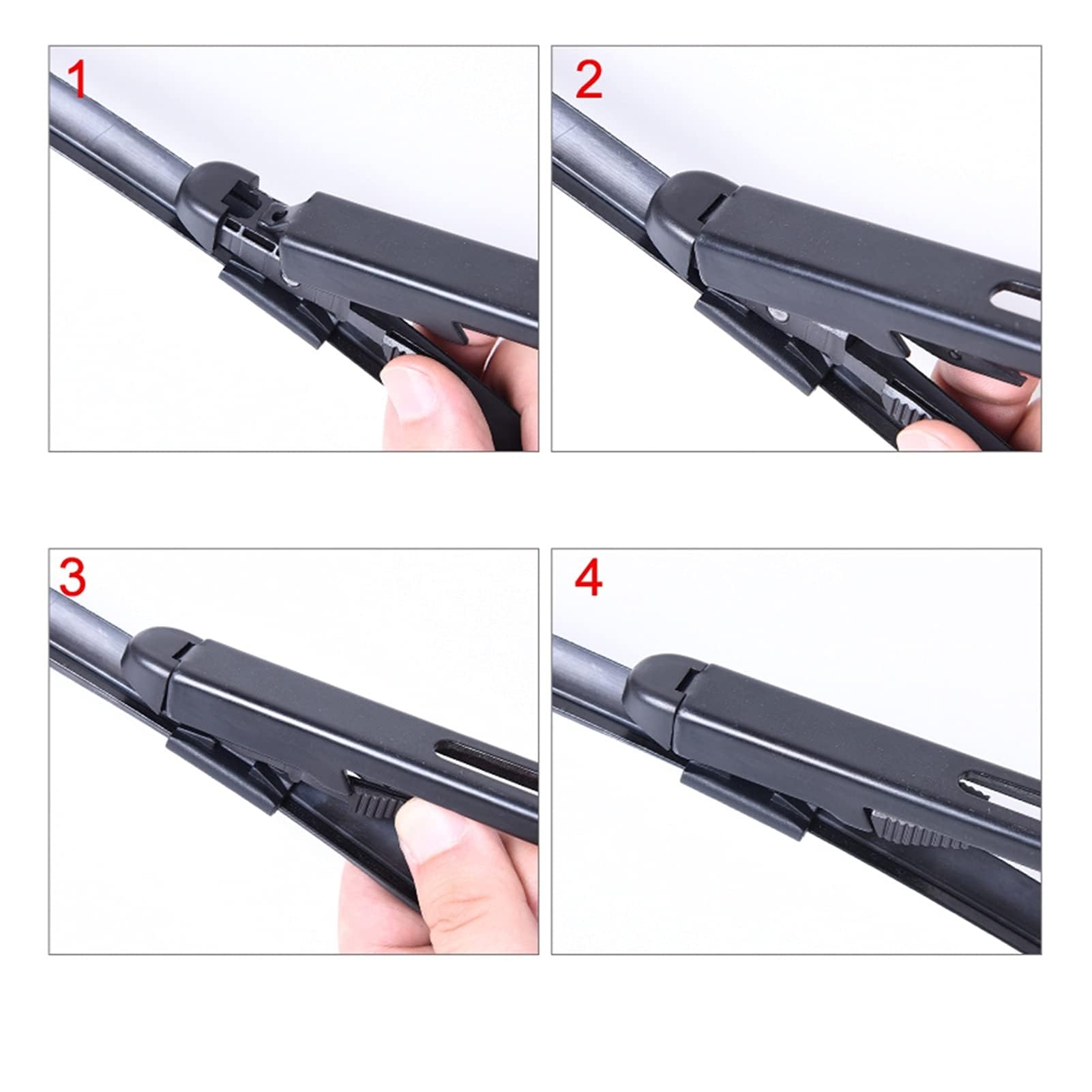 TUBIC Tergicristallo Parabrezza per BMW Serie 4 F32 F33 F36 2013-2017 24"+18",Auto Anteriore e Posteriore Tergicristalli per Parabrezza Ricambio Accessori,LHD