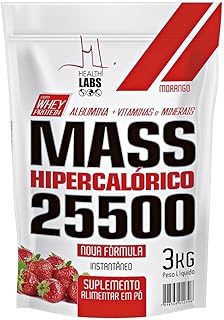 Mass 25500 Health Labs Morango 3Kg