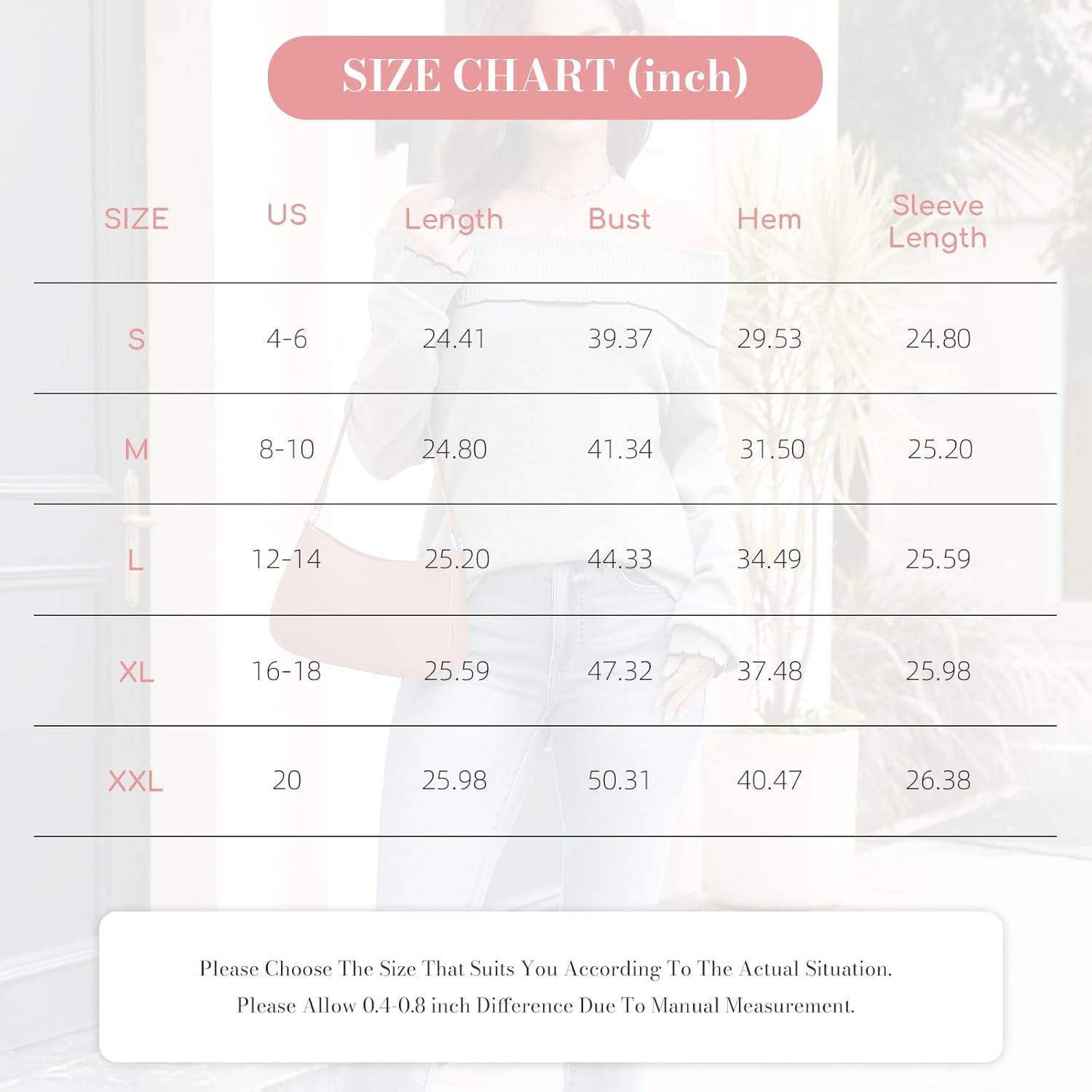 Womens Off The Shoulder Sweater Long Sleeve Oversized Sweaters Casual Loose 2025 Fall Winter Pullover Tops Trendy Clothes - Image 6