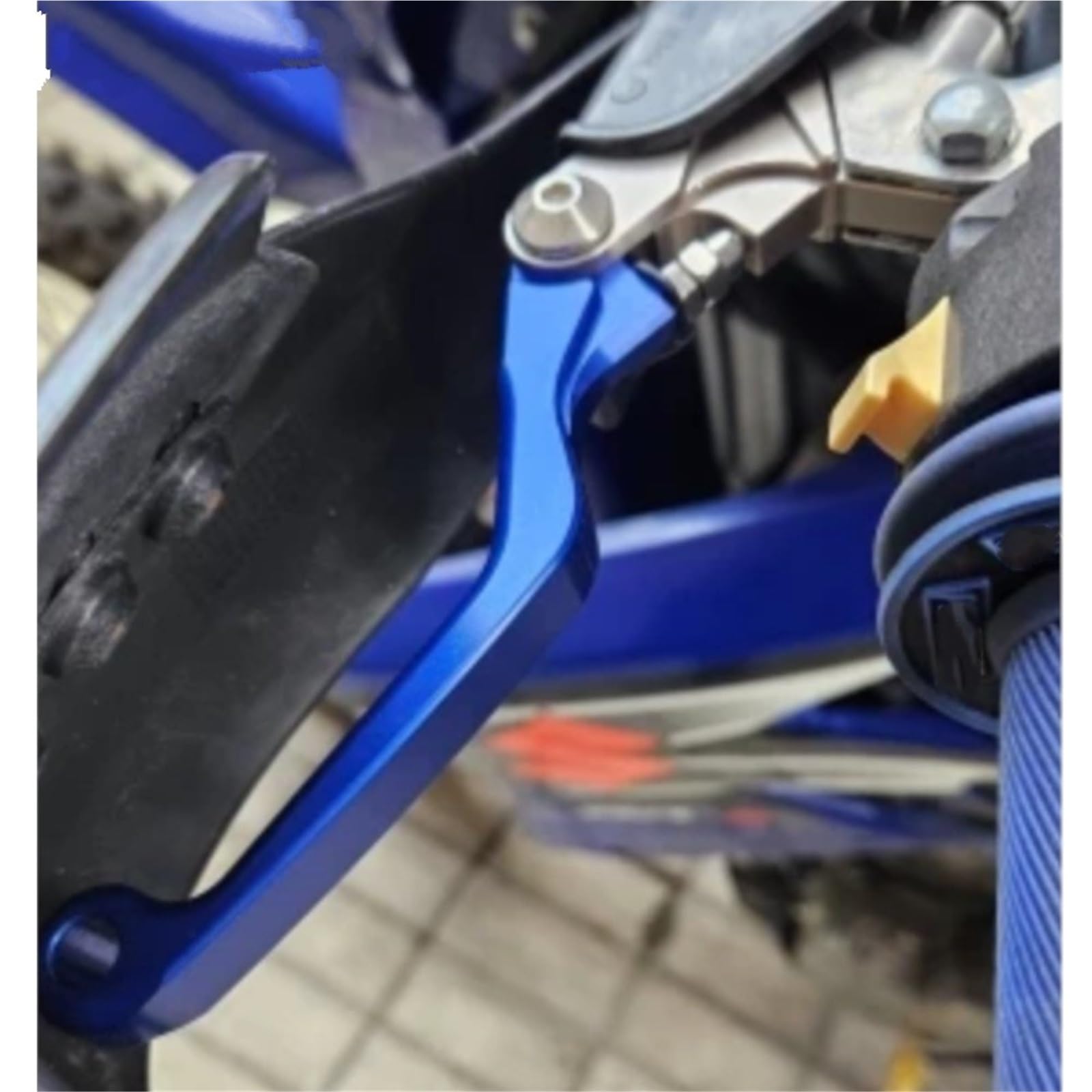 DirtBike pasuje do YAMAHA TTR250 1994 1995 1996 1997 motocyklowe dźwignie hamulca sprzęgła uchwyty hamulców motocyklowych(A pair red)
