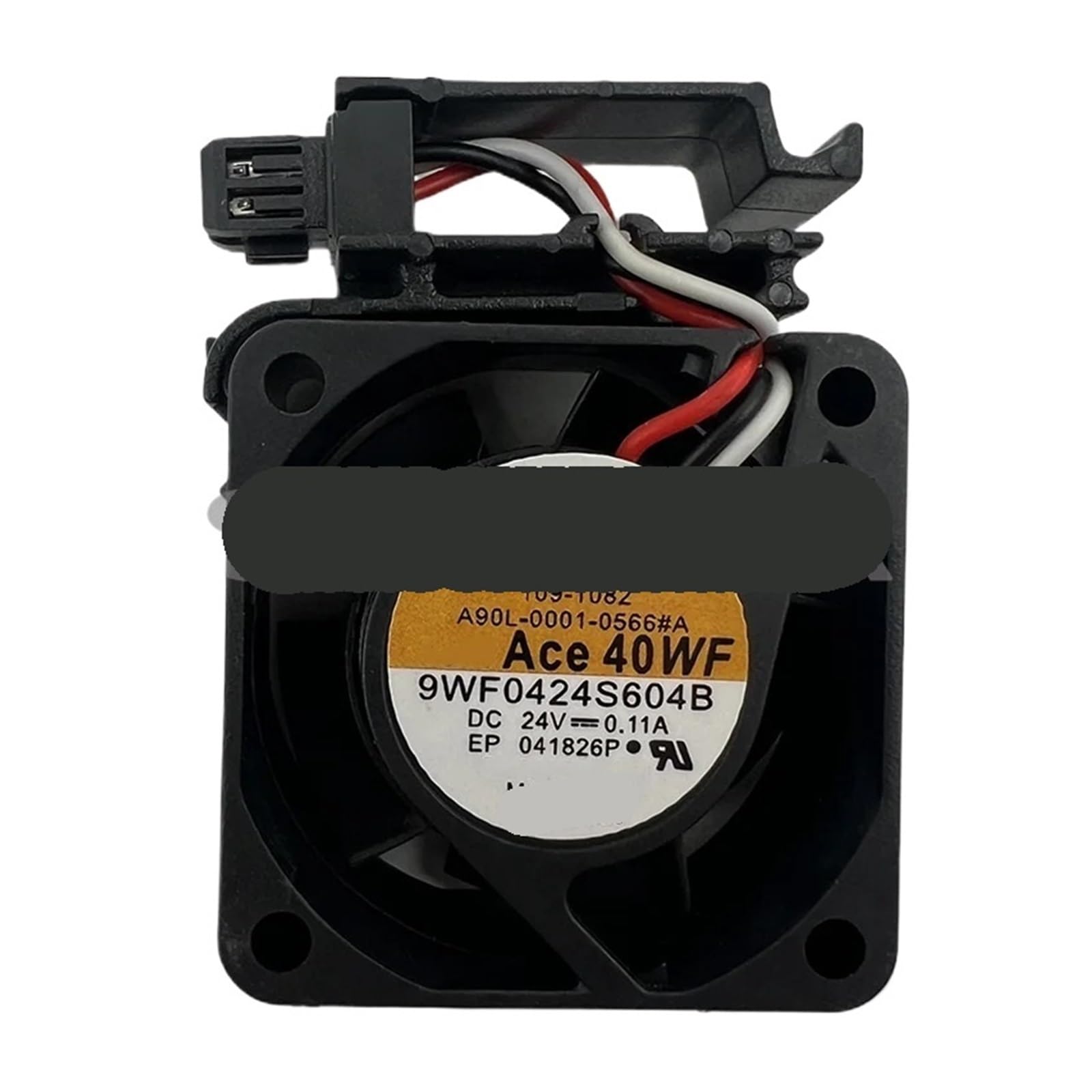 JJKKOZVQF 9WF0424S604B 24V 0.11A 3-Wire 40x40x20mm Server Cooling Fan A90L-0001-0566#A