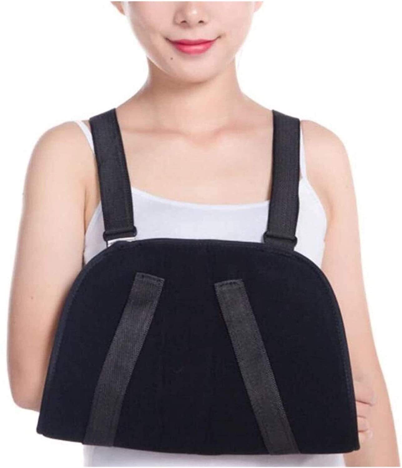 Soportes de Brazo Ajustables, Soporte de Manguito rotador, inmovilizador de Hombro con Cabestrillo para Mujeres y Hombres para Dolor de Hombro, Brazo, Codo, Manguito rotador