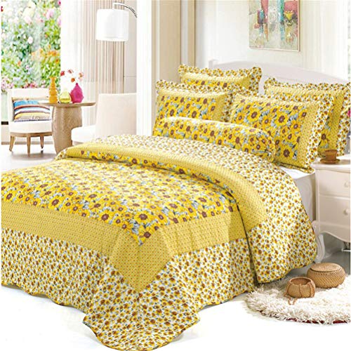 Colchas Cama 135 Girasol Estampada 3 Piezas Amarillo Colcha Bouti Reversible Lavable De 100 Algodón Suave Y Cómodo 230x250cm Colchas Cama 135 Girasol Estampada 3 Piezas Amarillo Colcha Bouti Reversible Lavable De 100 Algodón Suave Y Cómodo 230x250cm
