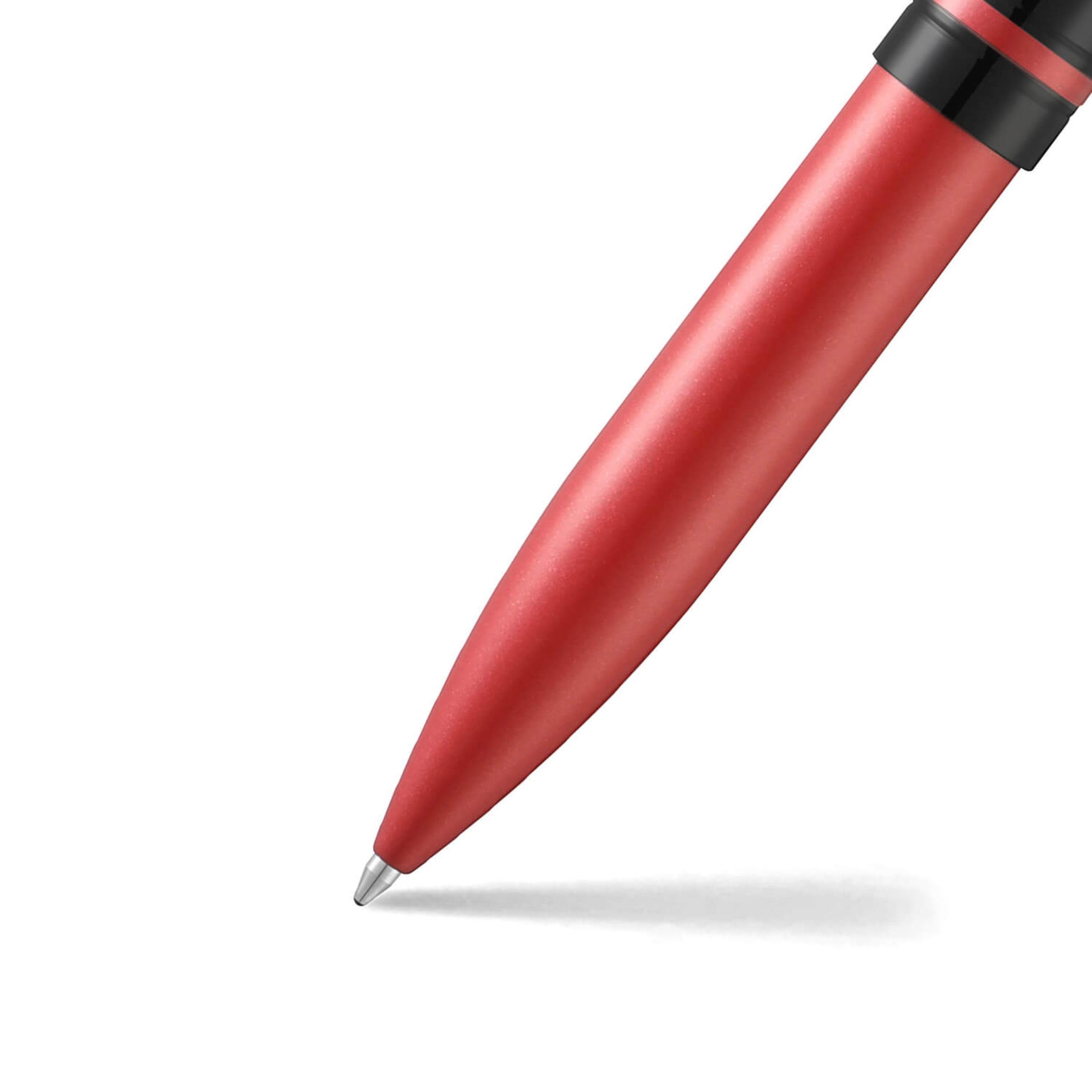 Amazon.com: Sheaffer Icon Metallic Red with Gloss Black PVD