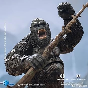 HIYA TOYS コング　髑髏島の巨神 HIYA Toys コング キングコング 髑髏島の巨神 15cm 可動