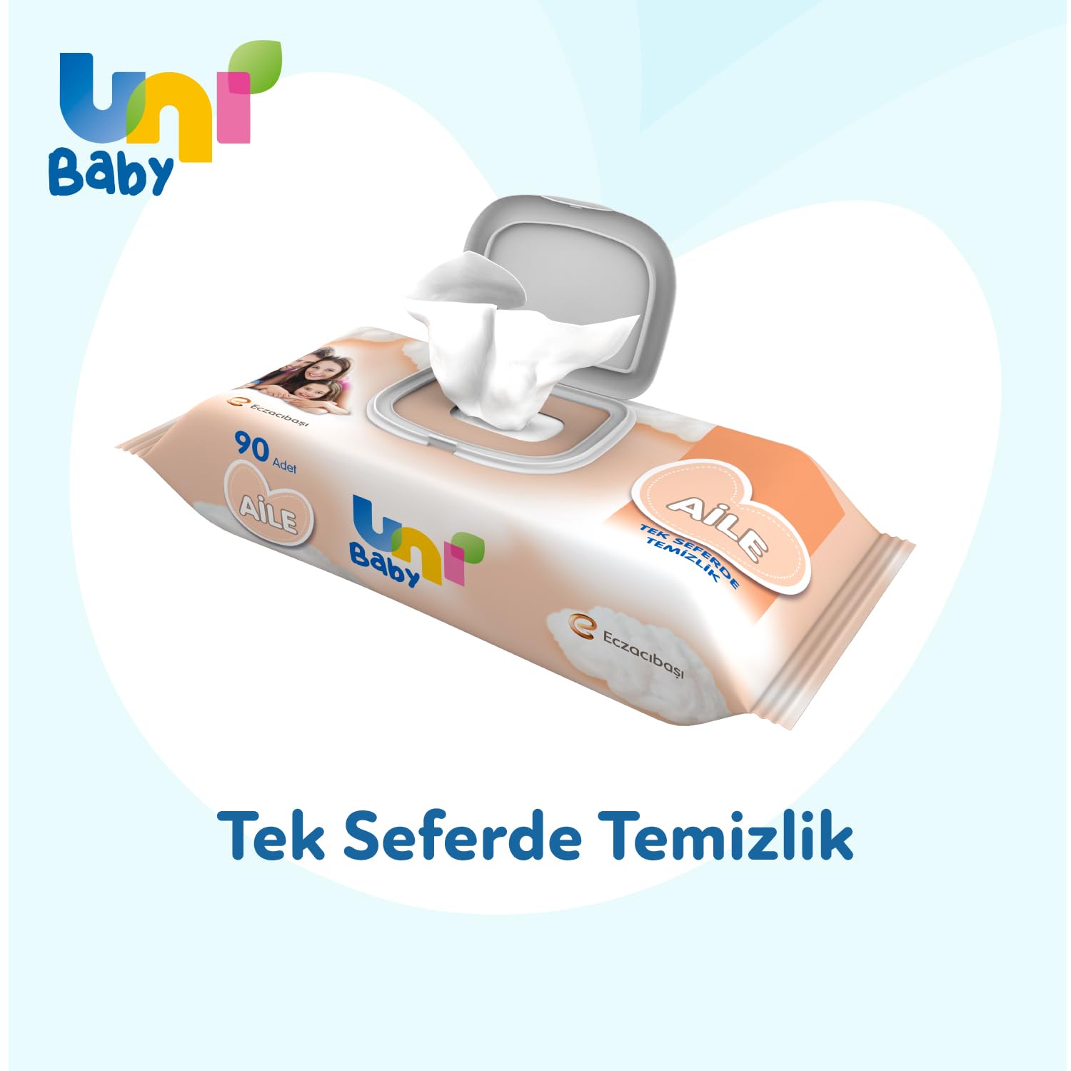 Uni Baby Aile Islak Mendil 24x90 960 Yaprak