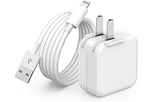 12W iPad Charger【Fast iPad & iPhone Charger】