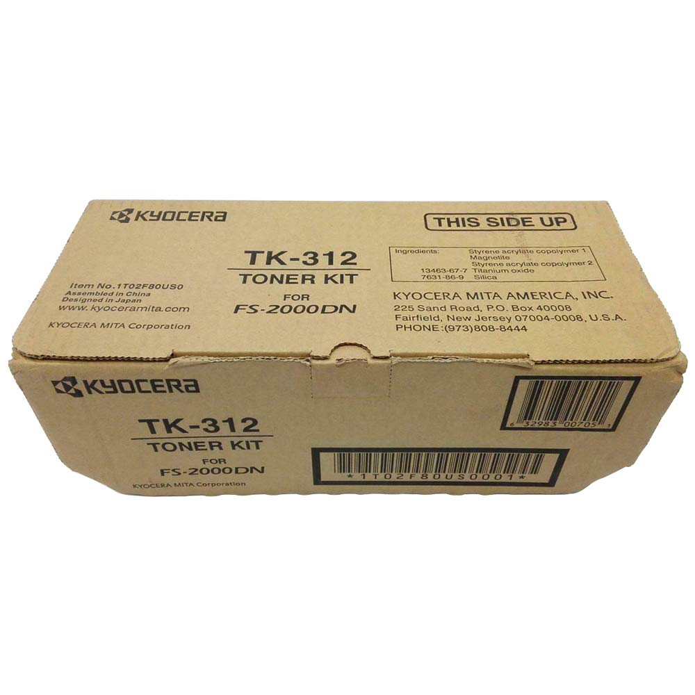 Toner Kyocera TK312 noir au bureau pour imprimer tous vos dossiers volumineux