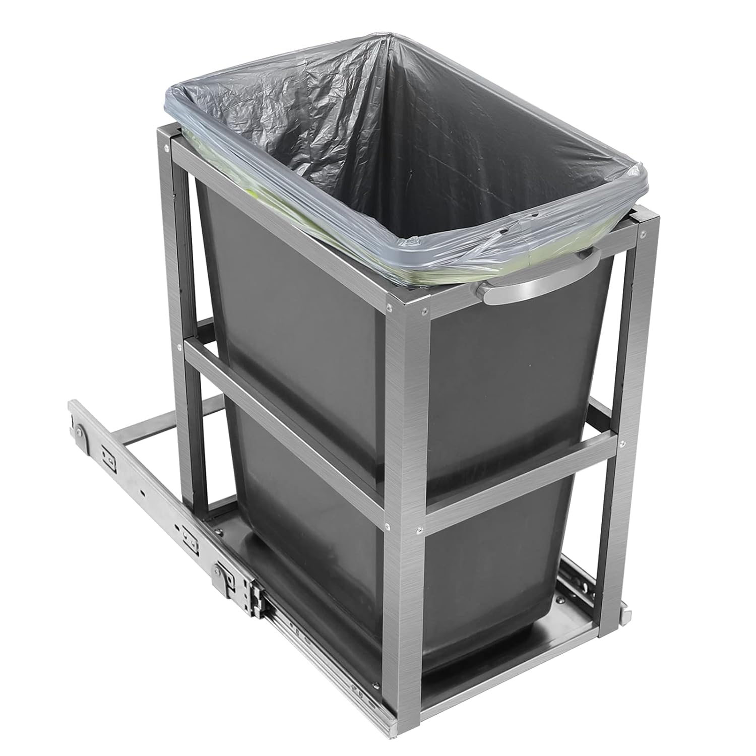 Buy UEV Under Counter Kitchen PullOut Trash Can,30 Liter / 8