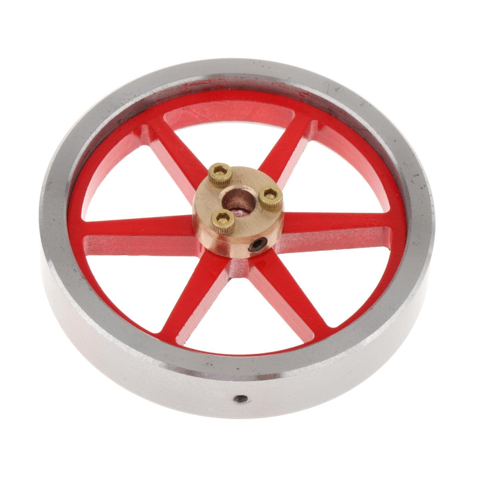 Sharplace Volante Inercial para Motores de Aire Caliente, Repuesto para Motor, Kits de Experimentos de Física de Metales, Volante para Generador de Energía Eléc