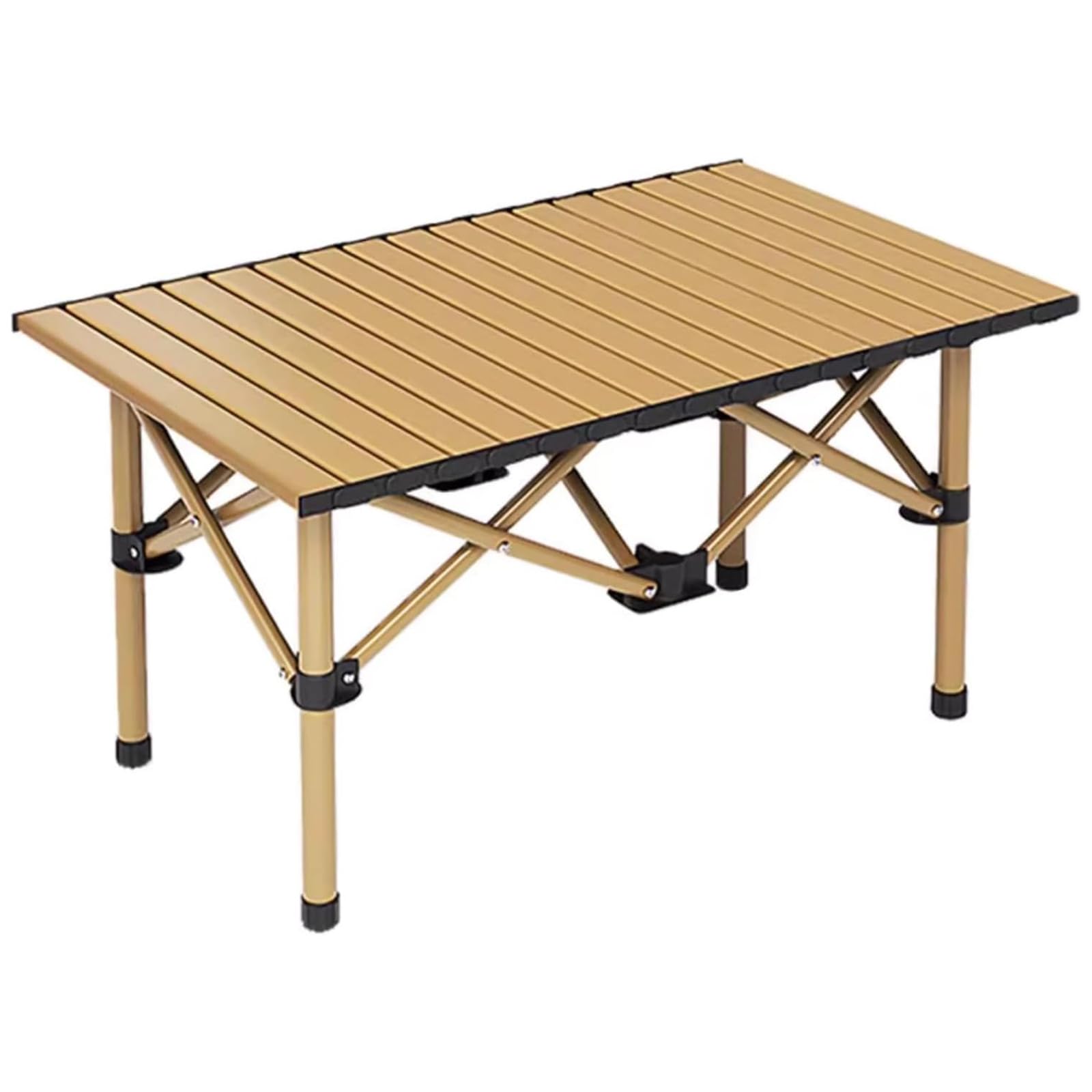 SXZenSpace Ultralight Aluminum Folding Camping Table Portable Picnic with Carry Bag Collapsible Outdoor Side (120 x 55 50 cm) Perfect for and Activities