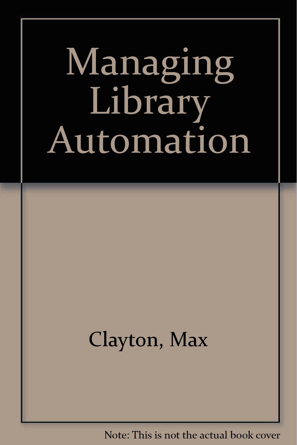 Buy Managing Library Automation — BookShops.in