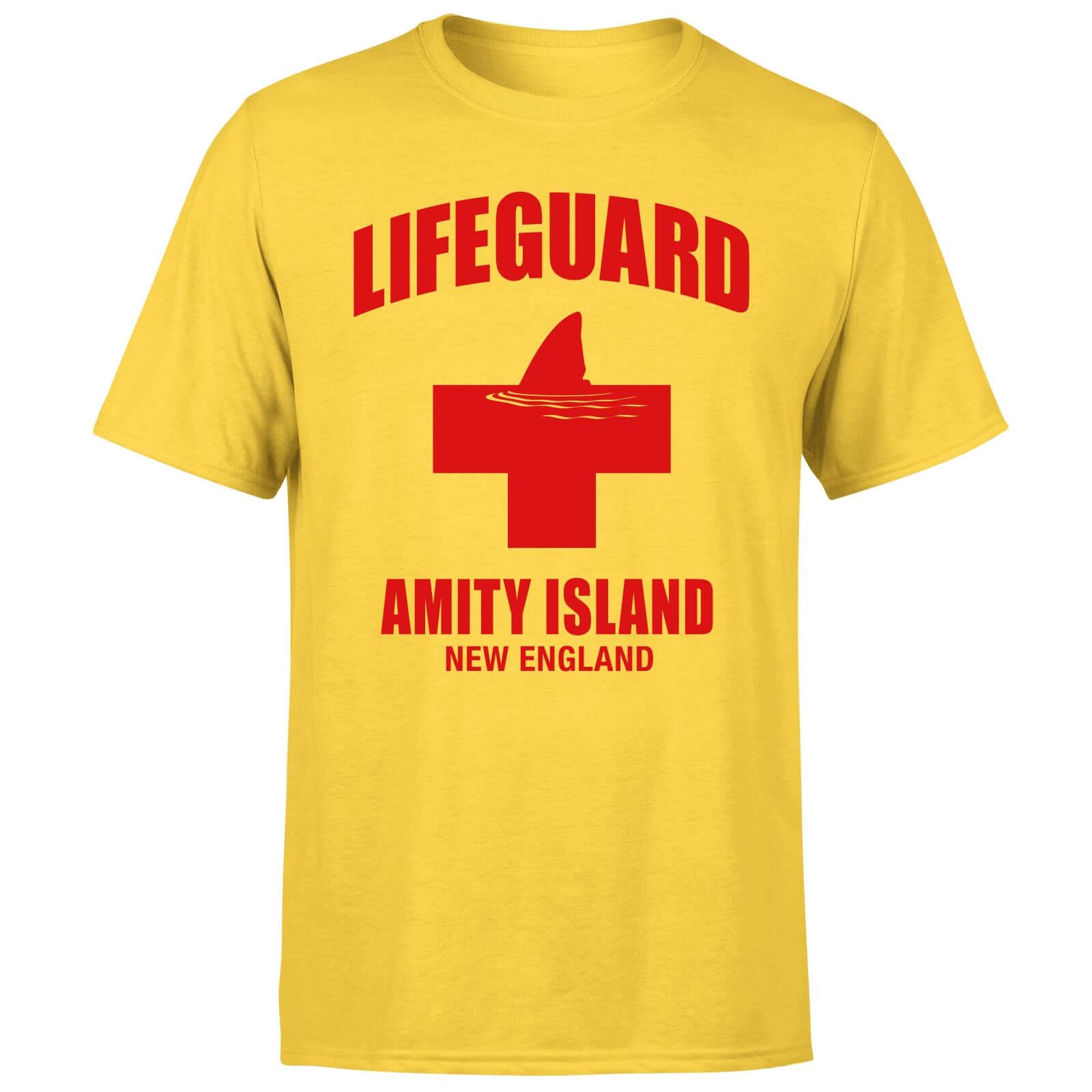 Jaws Amity Island Lifeguard T-Shirt M Multi