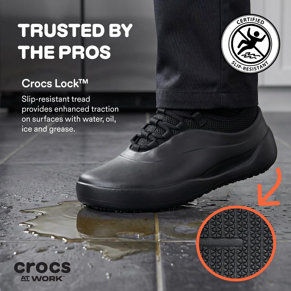 Crocs Bistro No Hands Work Sneaker