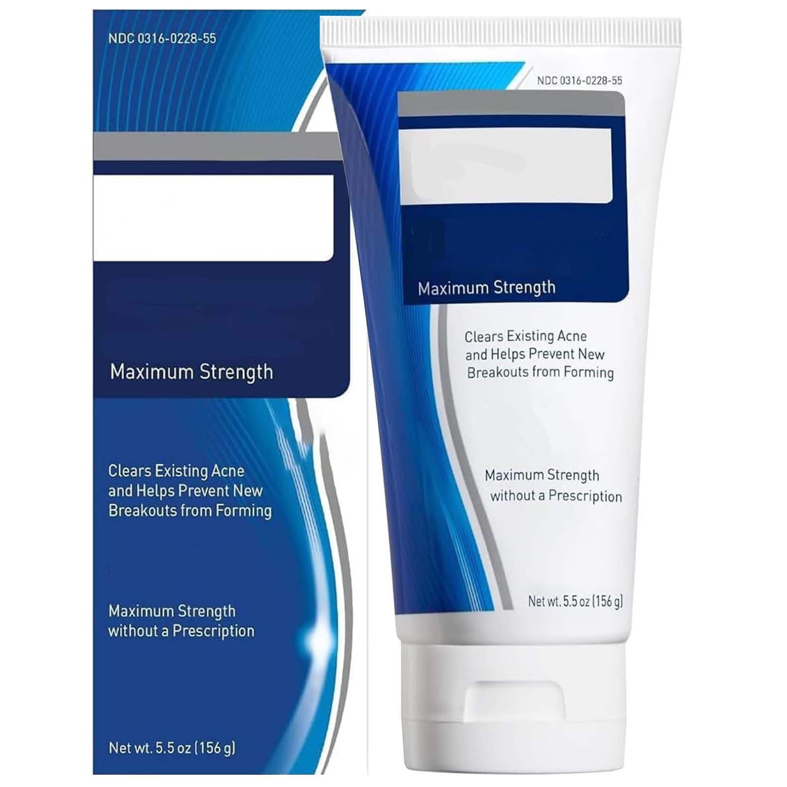 4% Acne Gentle Hydrating Face Cleanser for Women Sensitive Face Wash with Hyaluronic Acid