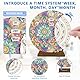 OdiuK Diamond Painting Kalender Basteln Mädchen 6 7 8 9 10 11 12 Jahre Geschenke DIY Ewige Kalender Diamant Mandala Bastelset Erwachsene Teenager Kinder 5-13 Jahr Kreative Geburtstag Spielzeug