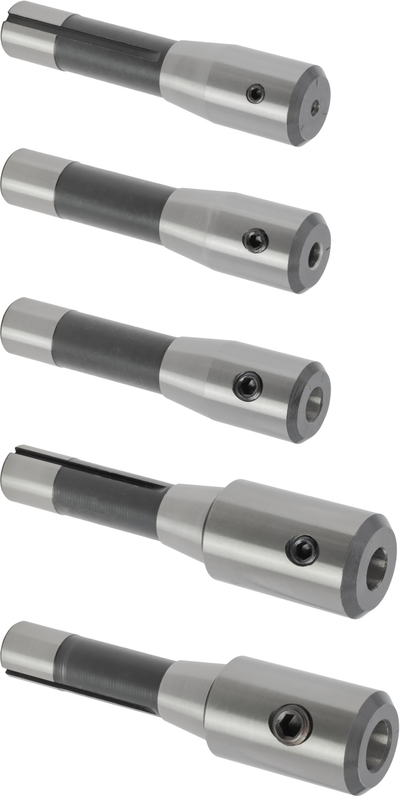 CME 5 pc R8 Taper End Mill Holder Set, 7/16