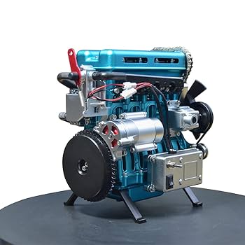 Amazon | LyGFvfuH L4エンジンモデルキット、ターボチャージャー