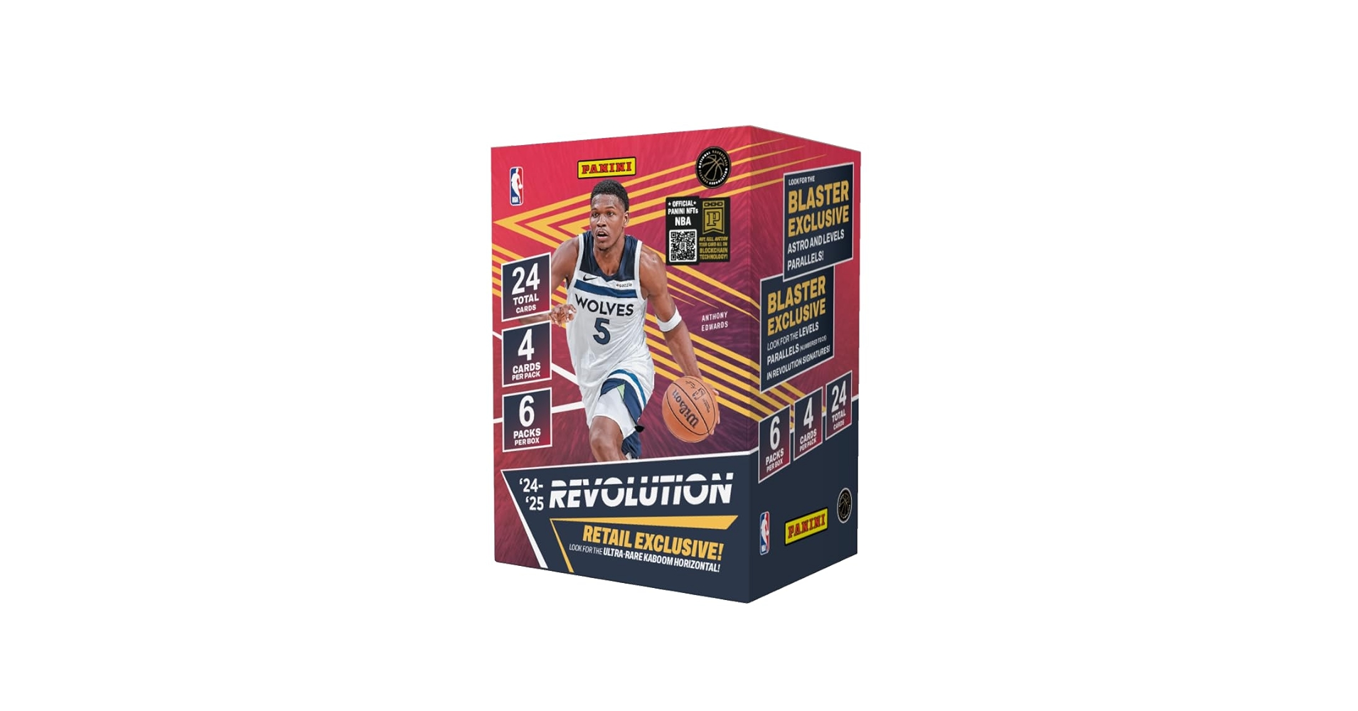 Amazon.com: 2024–25 Panini Revolution NBA Basketball Blaster
