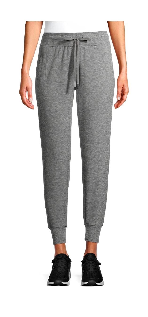 Athletic Works Women's Athleisure Soft Joggers Large (12-14) 2pk