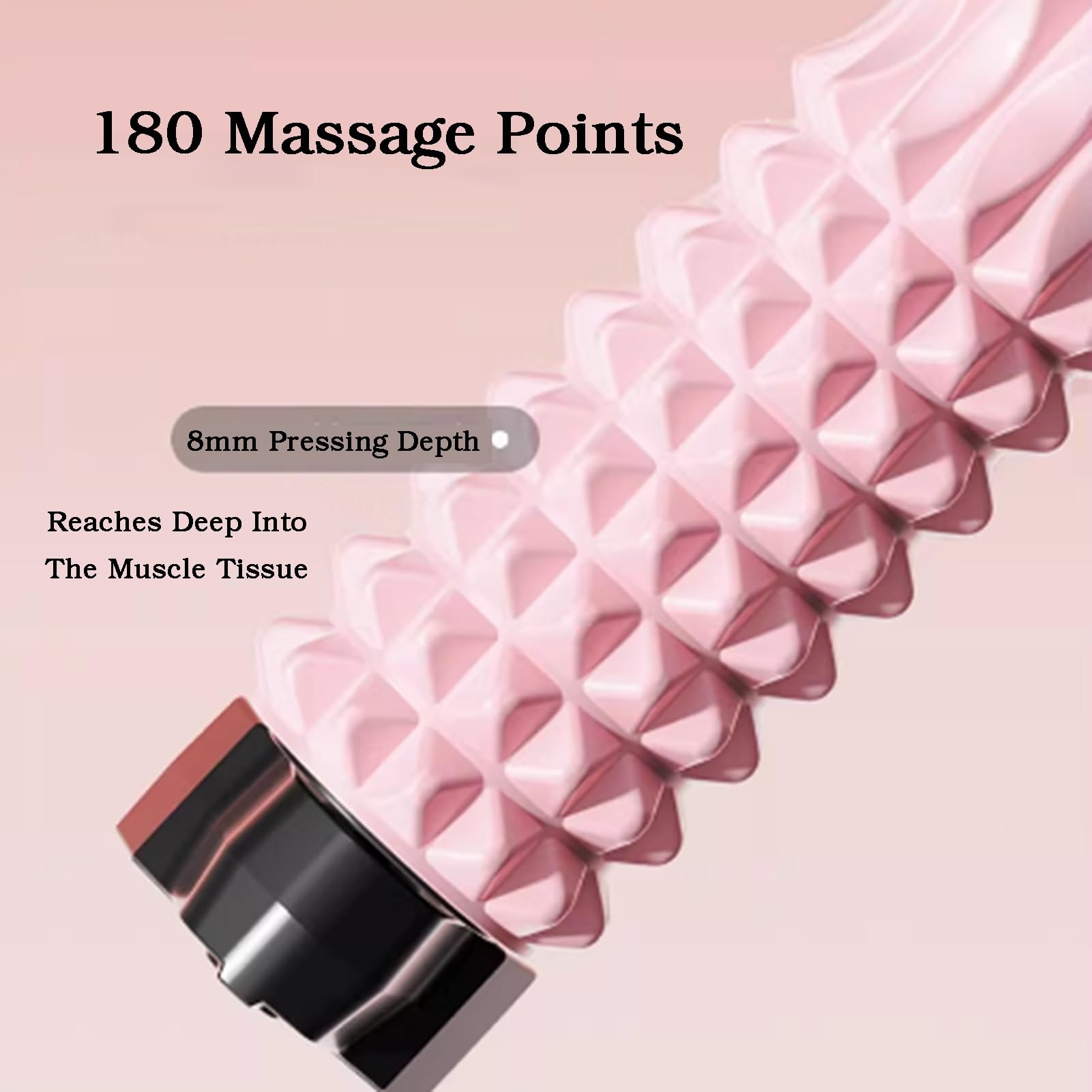 Rouleau En Mousse For Masseur De Tissus Profonds, Rouleau En Mousse Masseur De Tissus Profonds Haute Densité,À Point De Déclenchement Avec(Color2)