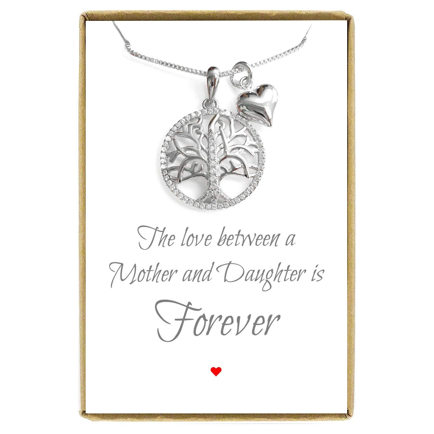 Amazon.com: Mother Daughter Necklace 