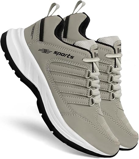 BRUTON EVA Lite Sport Shoes Running Shoes for Men- Grey