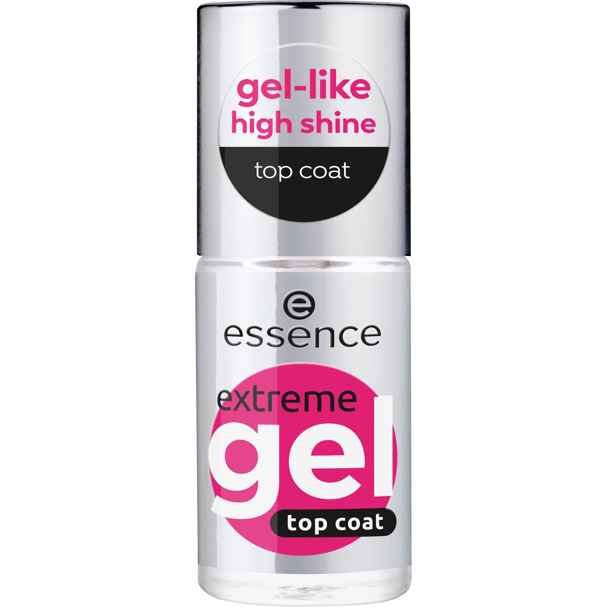 essence extreme GEL top coat, longue durée, polissant, protecteur, brillant (8ml)