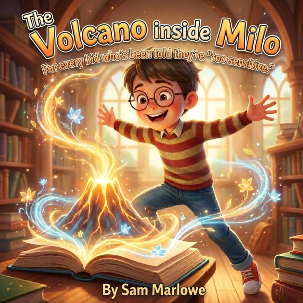 The Volcano Inside Milo: For every kid who's been told they're "too sensitive".