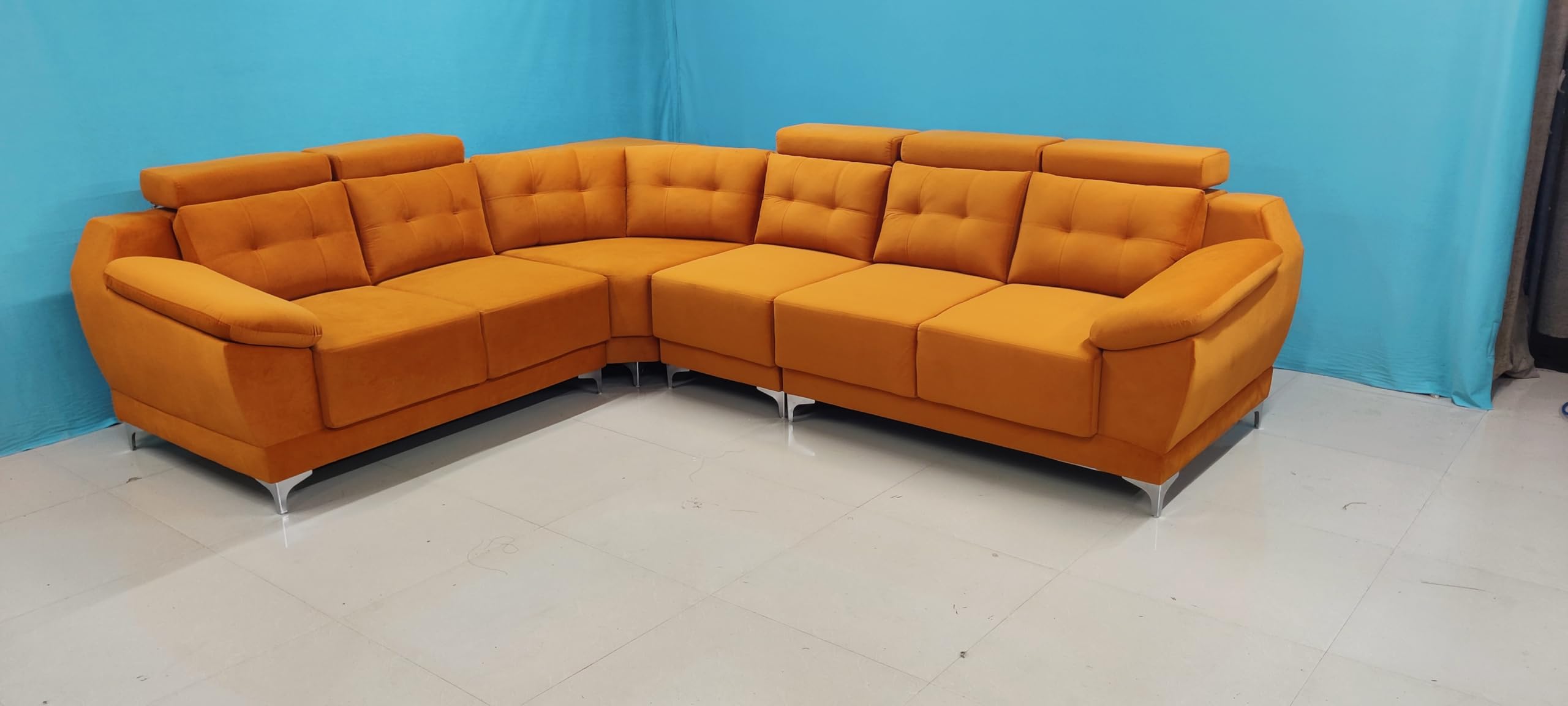 Felix Wood Furniture SOFA 2+1+1+2 IMPORTED SOFA SET L Corner