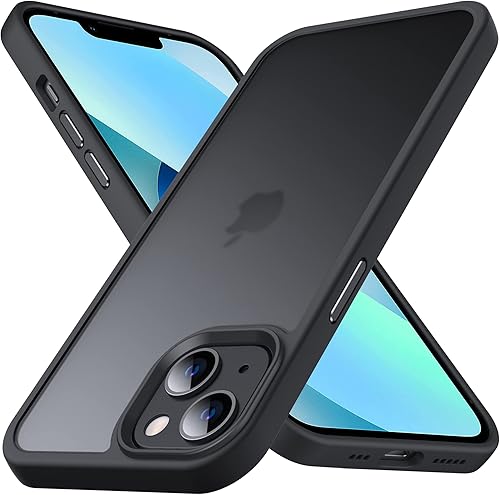 Anqrp Funda diseñada para iPhone 13 Mini, compatible con carga inalámbrica Funda delgada de silicona suave antiarañazos para iPhone 13 Mini de 5.4