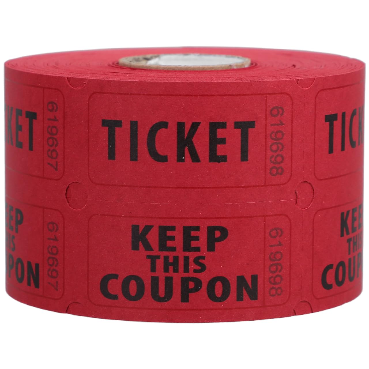 Uonlytech Billets De Tombola 500 Pièces Double Rouleau Numérotés Consécutivement Avec Espace Informations Pour Tirage Sort Fêtes Collectes De Fonds Événements