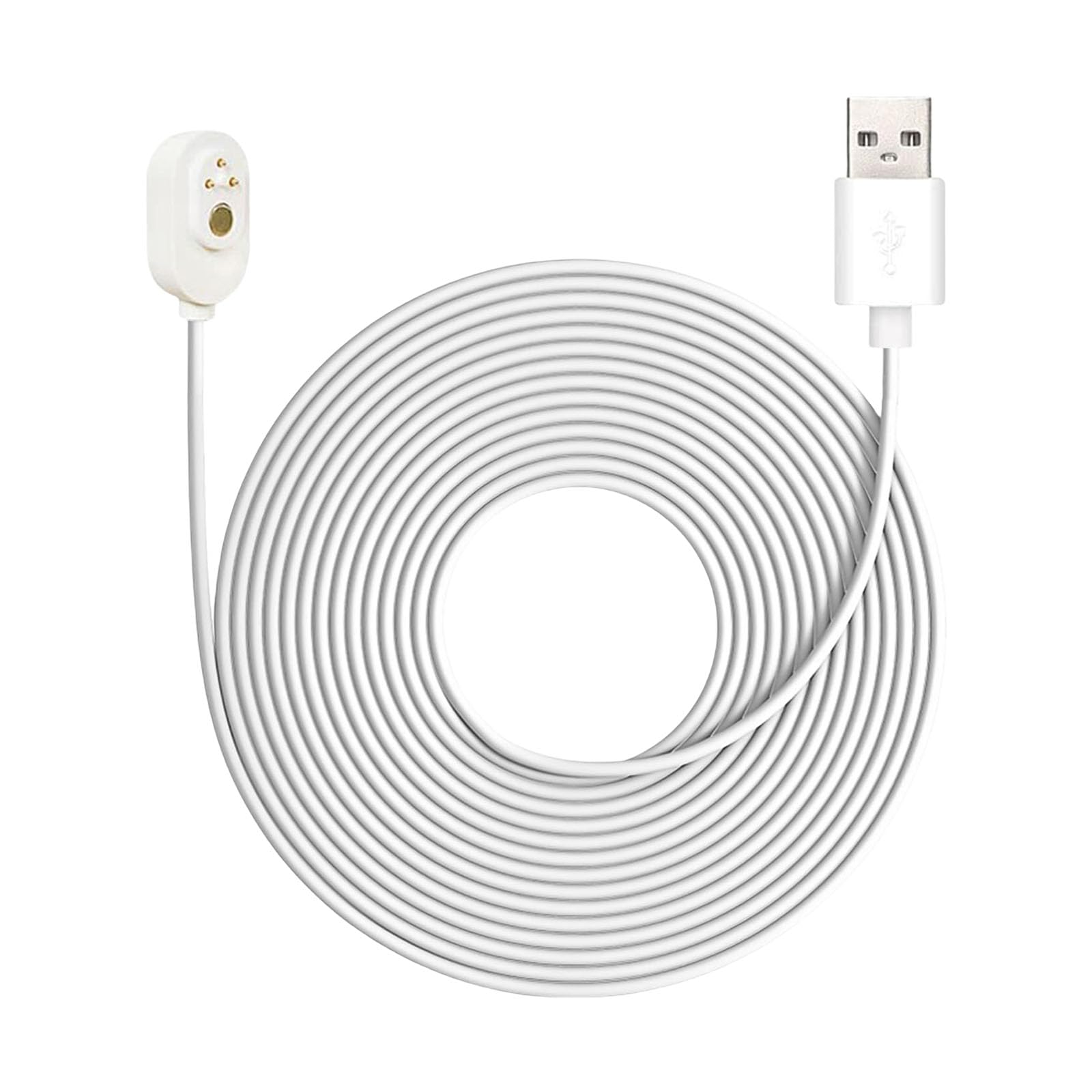Xjdzineq Weatherproof Charging Cable for NEST Cams Offering Flexibility in Camera Placement 5.2m / 7.6m / 10m USB Extension Cable