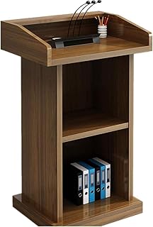 Podium Stand Floor Lectern Podium Table Hosting Reception Desk Presentation Wooden Lectern Stand Lectern Speaking Lectern Church Office Furniture