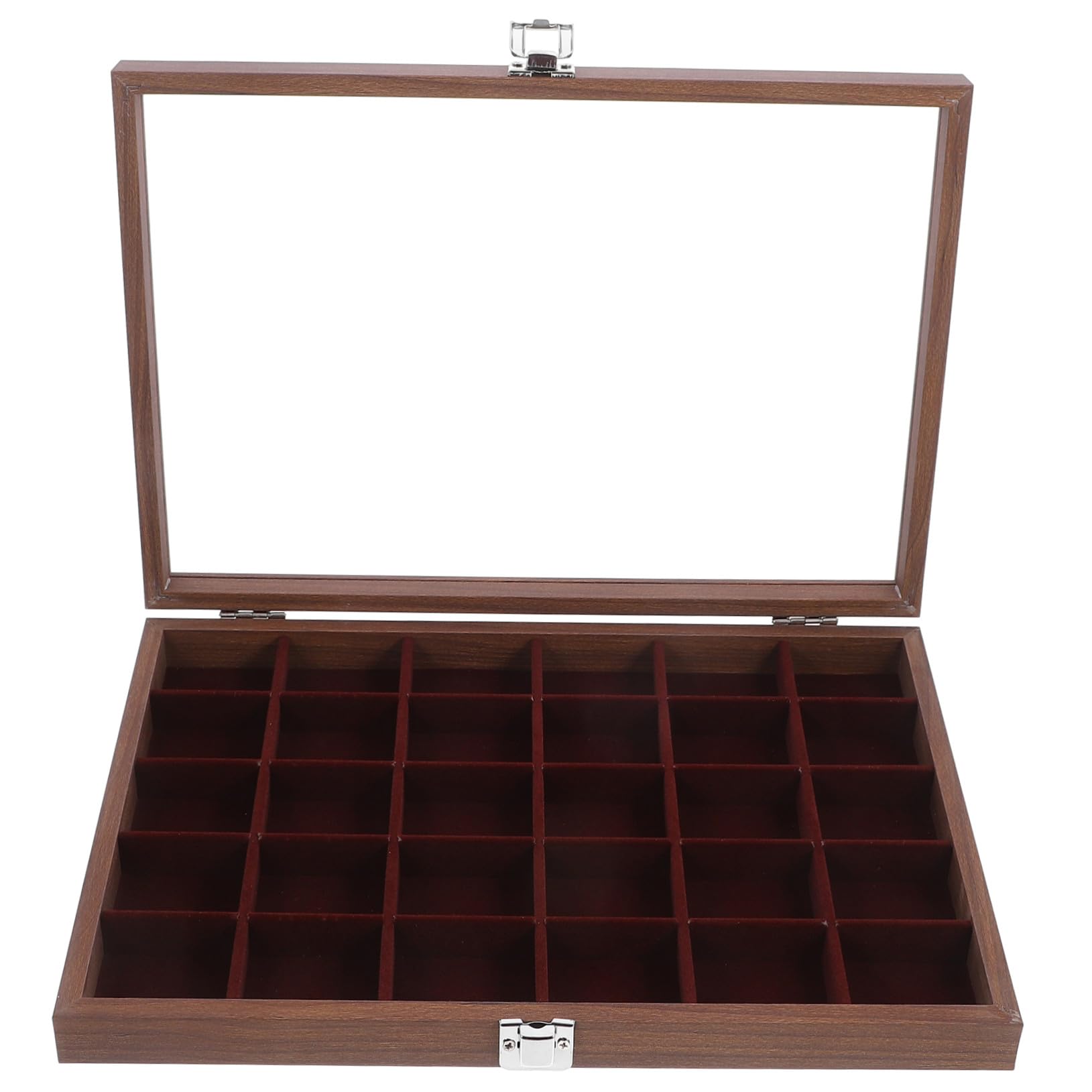 Boîte de Rangement pour Sachets de Thé Rectangulaire 30 Compartiments