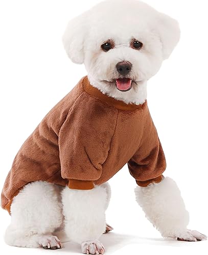 Miniatura 6 de Suéter para perro, paquete de 2 o 3, ropa para perro, abrigo para perro, chaqueta para perros pequeños o medianos, niños o niñas, suéteres