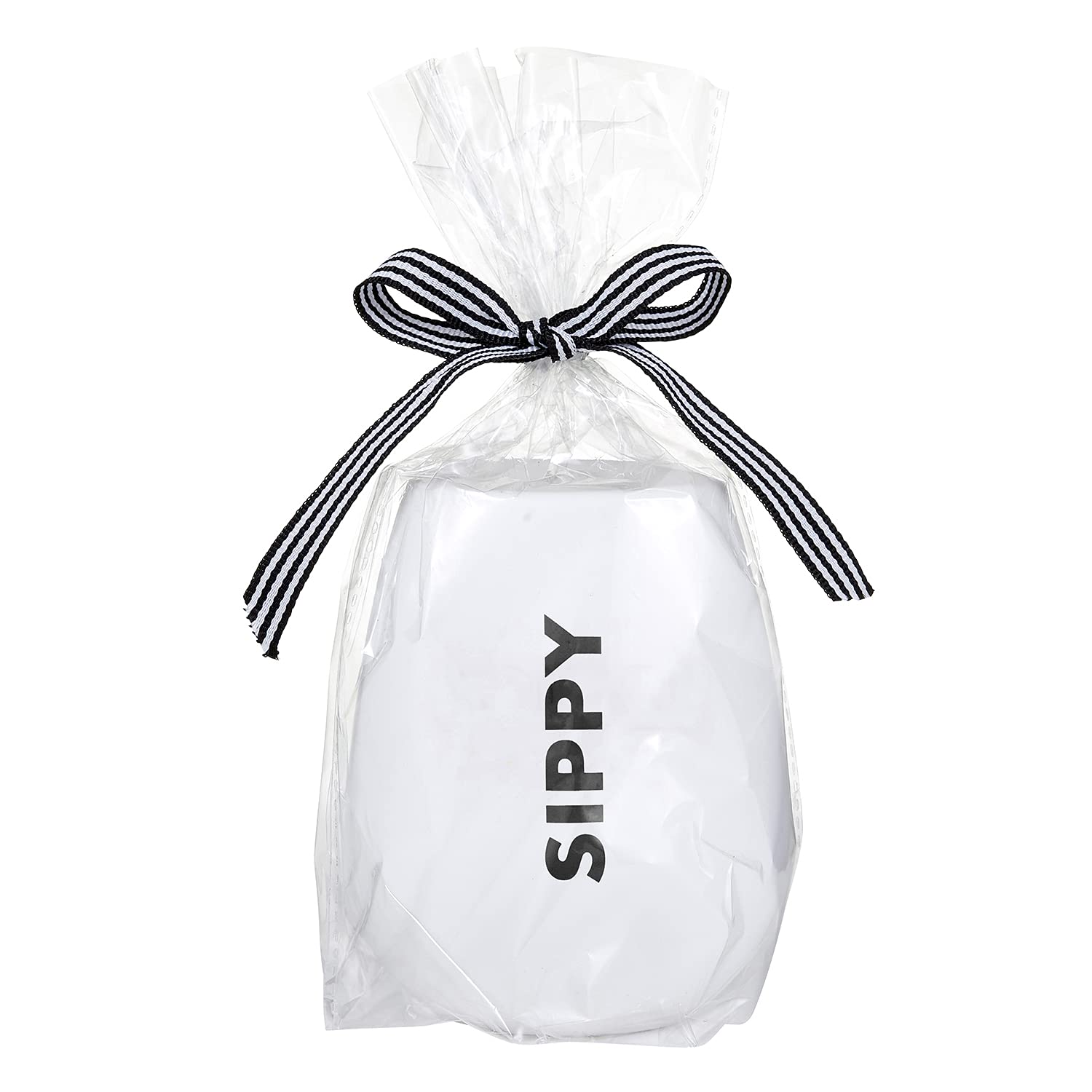 Creative Brands SB Design Studio Sippin' Pretty Silicone Wine Glass, 12-Ounce, Sippy