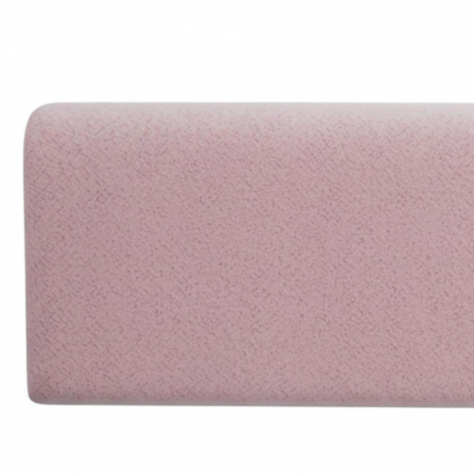 Baoblaze Cuscino da lettura per studenti, cuscino per testiera del letto, 80x25x5 cm, morbido supporto per la parte superiore e inferiore del letto in ufficio, Rosa Chiaro