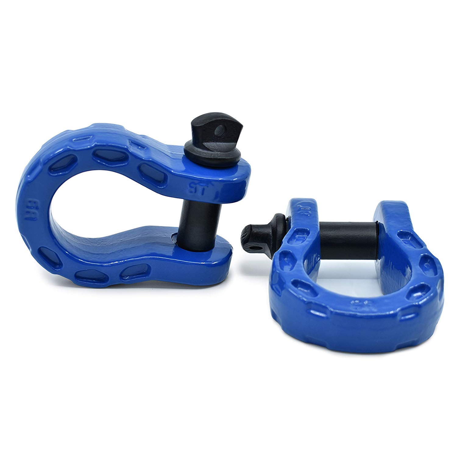 29 US Ton 2PK Heavy Duty D Ring Shackles Red 58,000 lbs GearAmerica 3