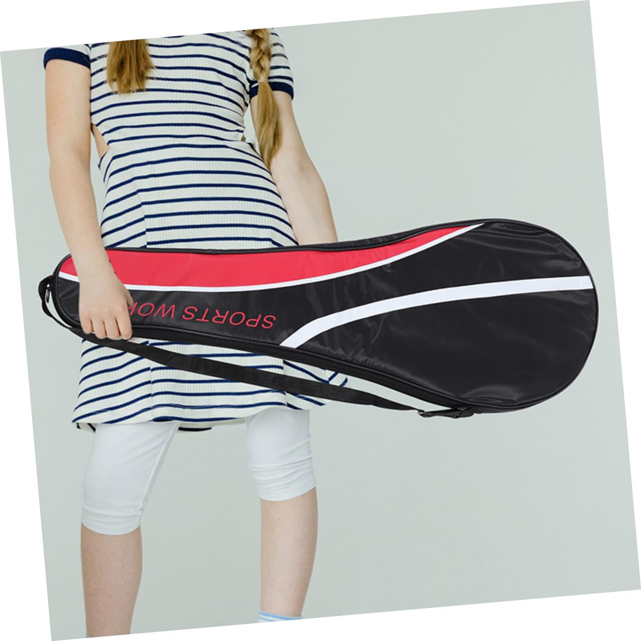 Bolsa Portátil Resistente Tela Oxford para 2 Raquetas de Bádminton