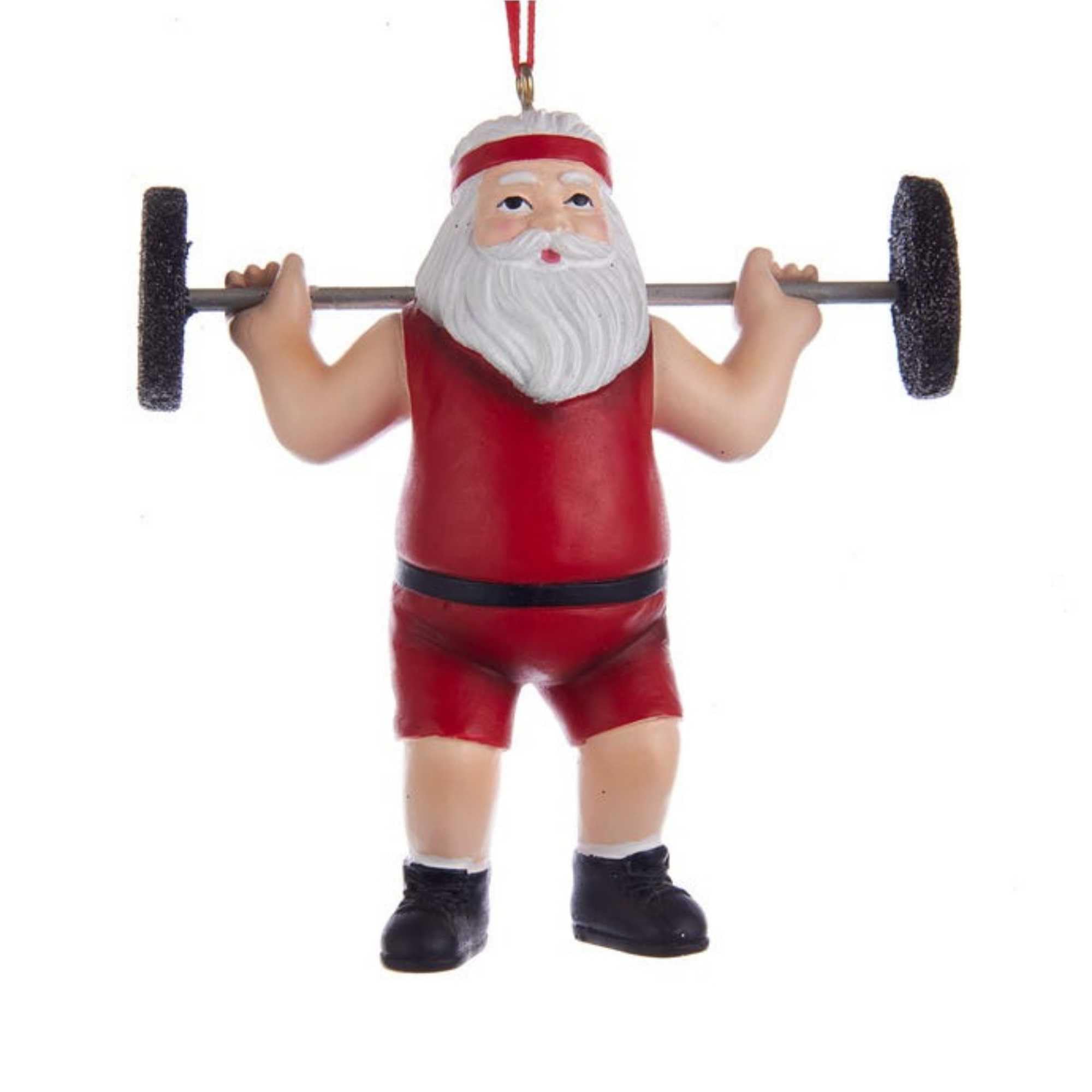 Kurt S. AdlerSanta Weightlifter Ornament A1861 New
